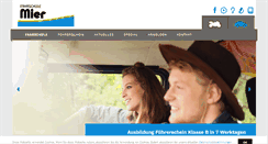 Desktop Screenshot of fahrschule-mier.info